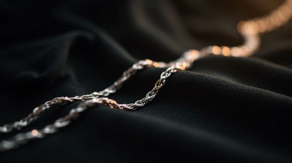 Imposez votre style avec des chaînes en argent authentiques