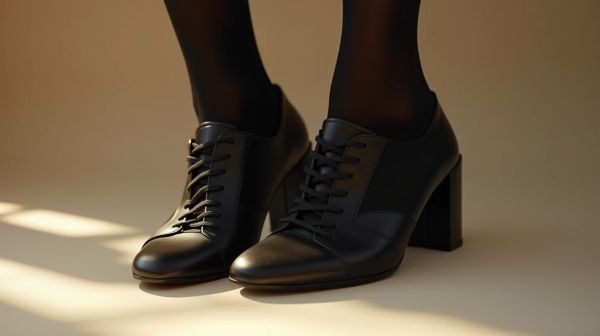 Optez pour des baskets noires tendance pour femme