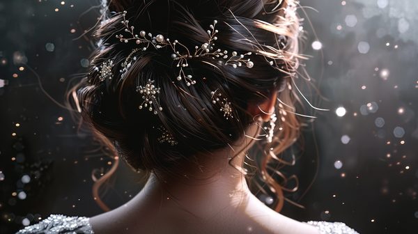 Sublimez votre coiffure de mariée : épingles, barrettes et pinces